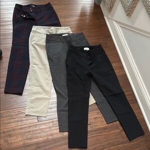 Stylish Pants Collection - Black, Gray, Beige, Plaid